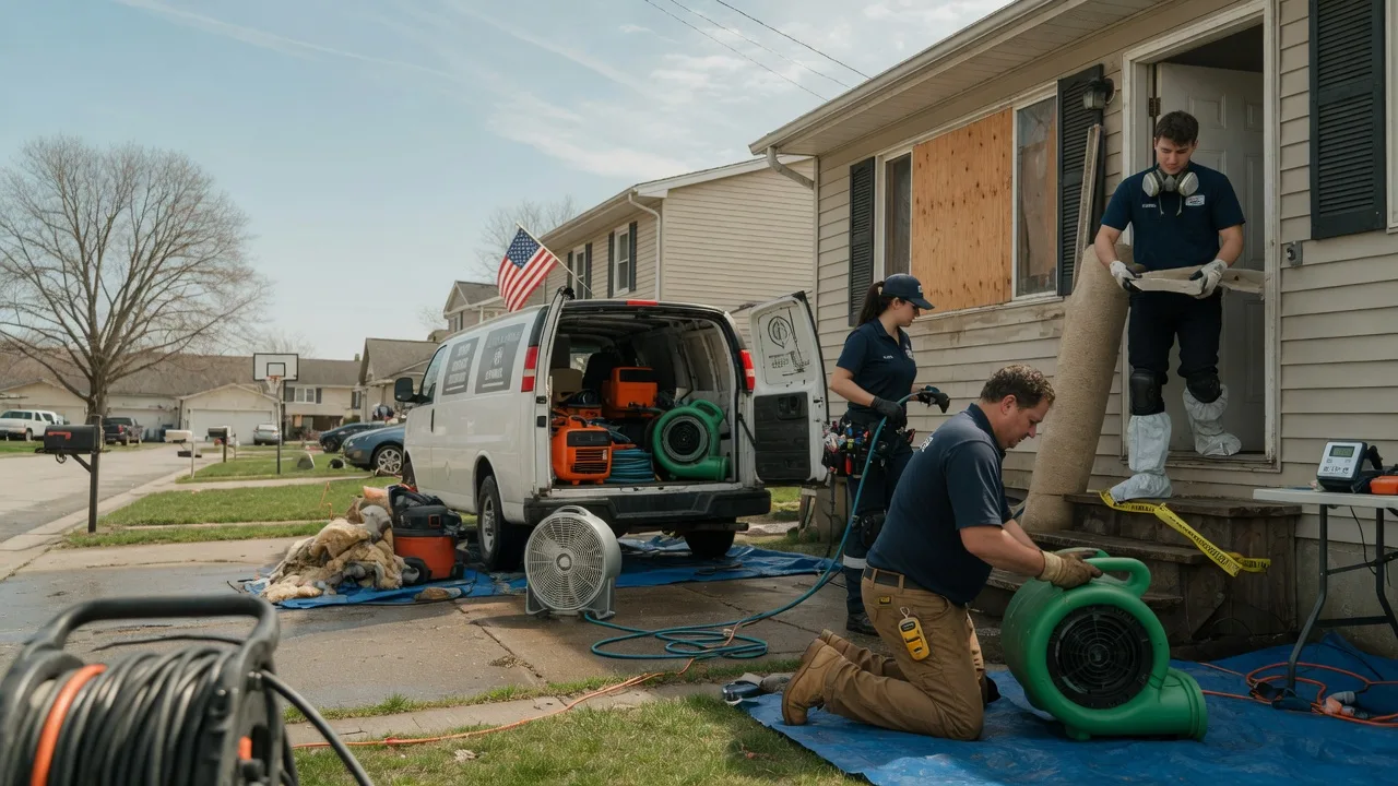 Water Damage Restoration in Washburn, IL near me